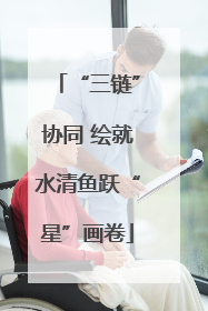 “三链”协同 绘就水清鱼跃“星”画卷