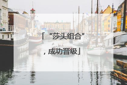 “莎头组合”，成功晋级
