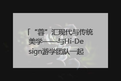 “蓉”汇现代与传统美学——与Hi-Design游学团队一起“读懂”成都