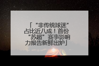 “非传统球迷”占比近八成！首份“苏超”赛事影响力报告新鲜出炉