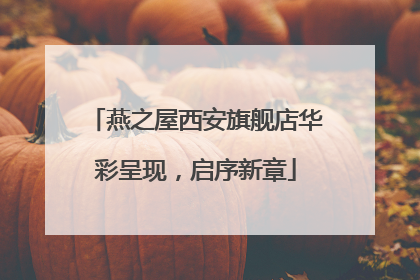 燕之屋西安旗舰店华彩呈现，启序新章