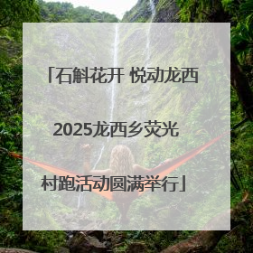石斛花开 悦动龙西 2025龙西乡荧光村跑活动圆满举行