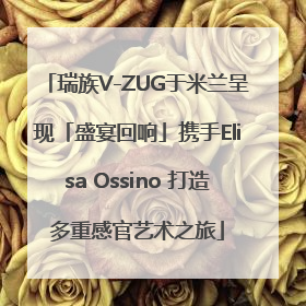 瑞族V-ZUG于米兰呈现「盛宴回响」携手Elisa Ossino 打造多重感官艺术之旅