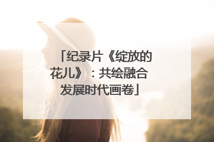 纪录片《绽放的花儿》：共绘融合发展时代画卷