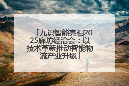 九识智能亮相2025廊坊经洽会：以技术革新推动智能物流产业升级