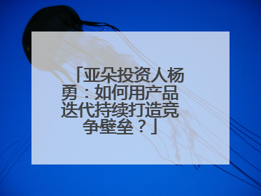 亚朵投资人杨勇：如何用产品迭代持续打造竞争壁垒？