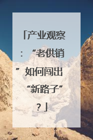 产业观察：“老供销”如何闯出“新路子”？