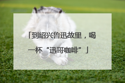 到绍兴鲁迅故里，喝一杯“迅哥咖啡”