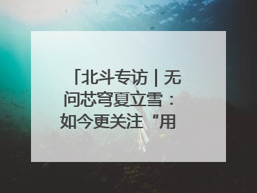 北斗专访｜无问芯穹夏立雪：如今更关注“用对芯片”而非“用贵芯片”