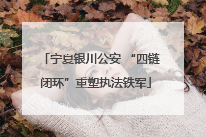 宁夏银川公安 “四链闭环”重塑执法铁军