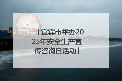 宜宾市举办2025年安全生产宣传咨询日活动