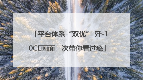 平台体系“双优” 歼-10CE画面一次带你看过瘾