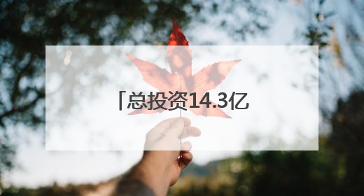 总投资14.3亿元！双子塔造型！泉州一项目有新进展