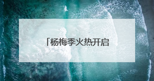 杨梅季火热开启！杭州地利果品市场守护从枝头到舌尖的每一口鲜甜
