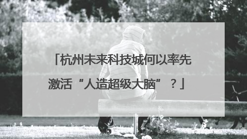 杭州未来科技城何以率先激活“人造超级大脑”？