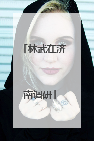 林武在济南调研