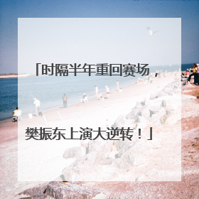 时隔半年重回赛场，樊振东上演大逆转！