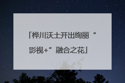 桦川沃土开出绚丽“影视+”融合之花