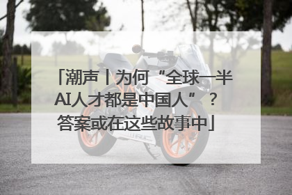 潮声丨为何“全球一半AI人才都是中国人”？答案或在这些故事中