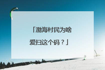渤海村民为啥爱扫这个码？