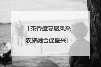 茶香盛宴展风采 农旅融合促振兴