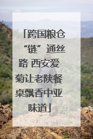 跨国粮仓“链”通丝路 西安爱菊让老陕餐桌飘香中亚味道