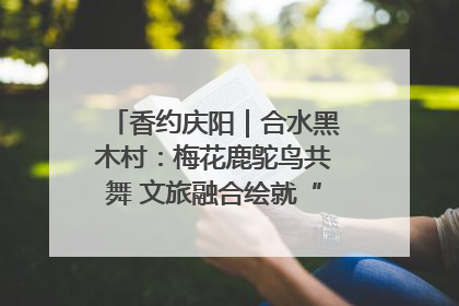香约庆阳｜合水黑木村：梅花鹿鸵鸟共舞 文旅融合绘就“诗与远方”