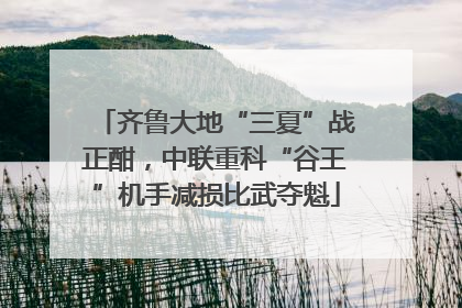 齐鲁大地“三夏”战正酣，中联重科“谷王”机手减损比武夺魁