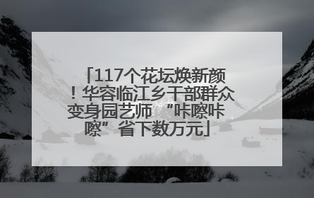 117个花坛焕新颜！华容临江乡干部群众变身园艺师 “咔嚓咔嚓”省下数万元