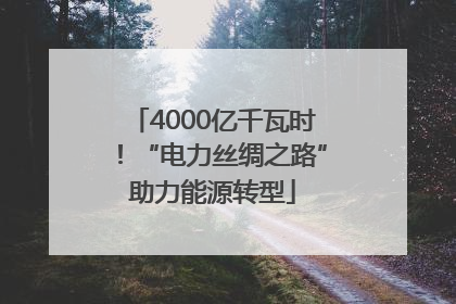 4000亿千瓦时！“电力丝绸之路”助力能源转型