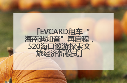EVCARD租车“海南遇知音”再启程，520海口巡游探索文旅经济新模式